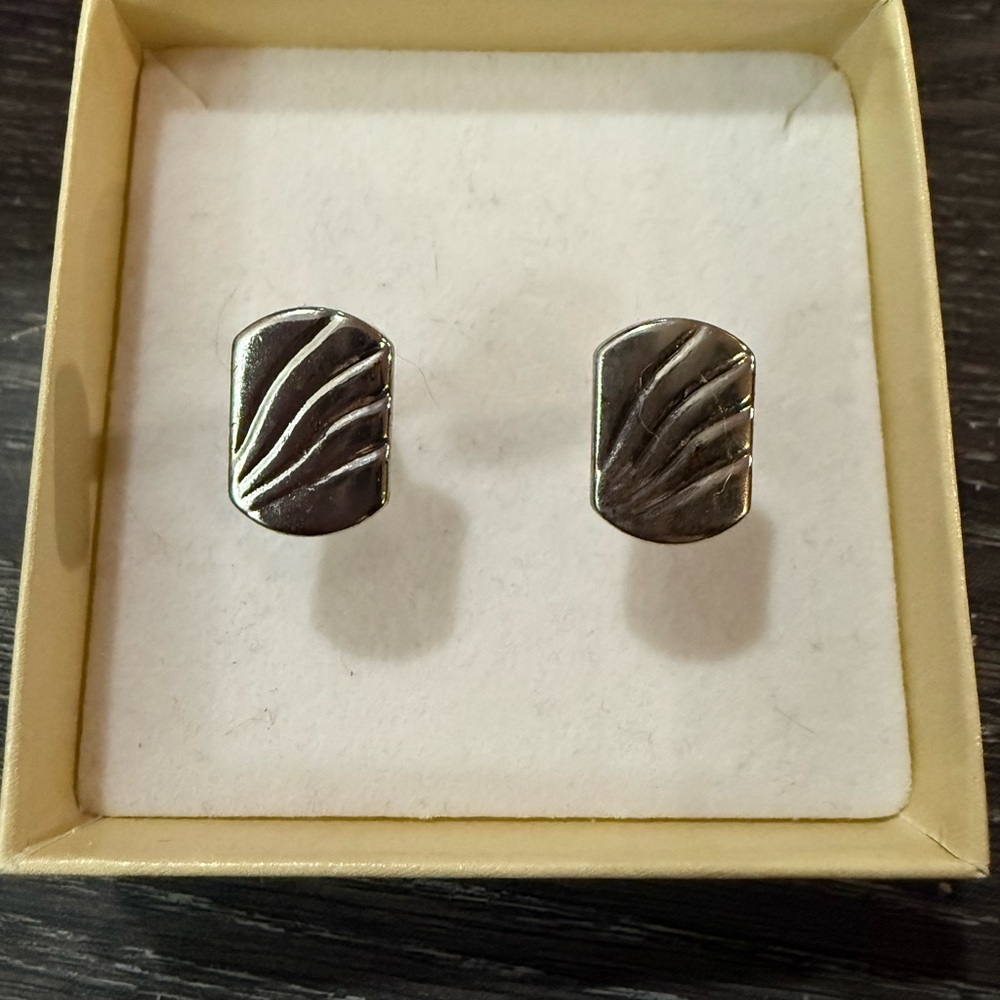 Silver Cuff Links